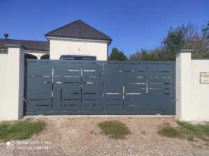 photo portail maison